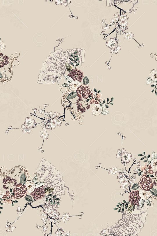 中国风印花华亿平台图片