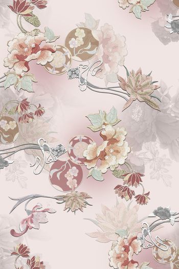 中国风印花华亿平台图片