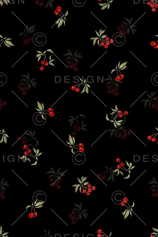 樱桃印花华亿平台图片