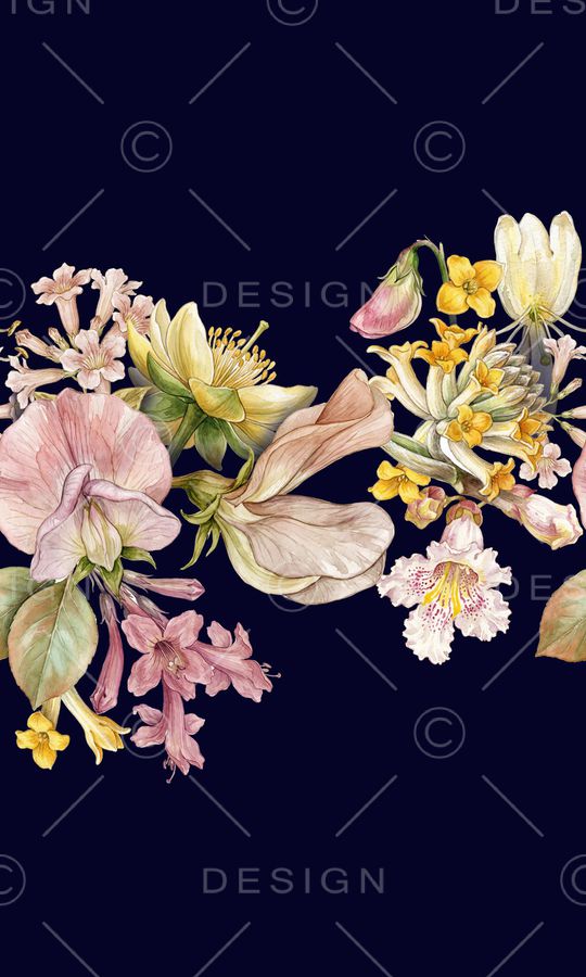 植物印花华亿平台图片