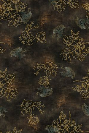 中老年印花华亿平台图片