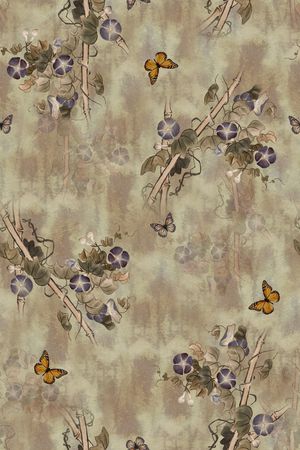 复古印花华亿平台图片