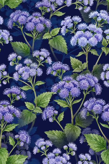 植物印花华亿平台图片