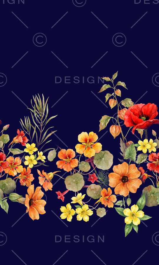 植物印花华亿平台图片