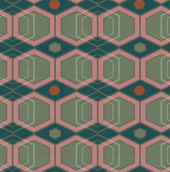 几何印花华亿平台图片