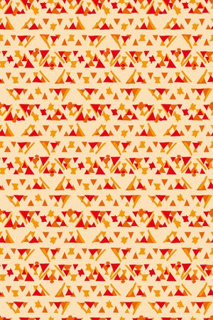 橙色印花华亿平台图片