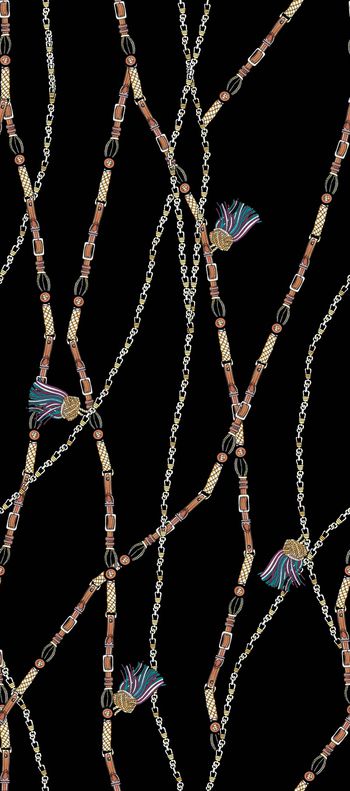 交织皮革腰带印花华亿平台图片