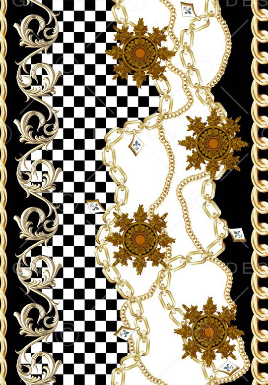 棋盘格拼接印花华亿平台图片