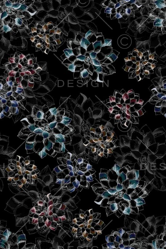 小清新印花华亿平台图片