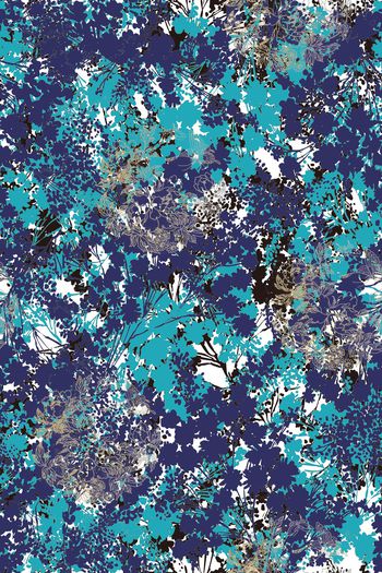 剪影印花华亿平台图片