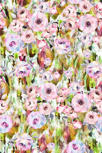 晕染肌理印花华亿平台图片