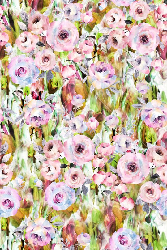 晕染肌理印花华亿平台图片