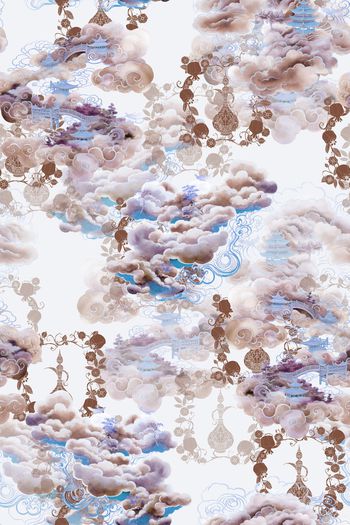 中国风印花华亿平台图片