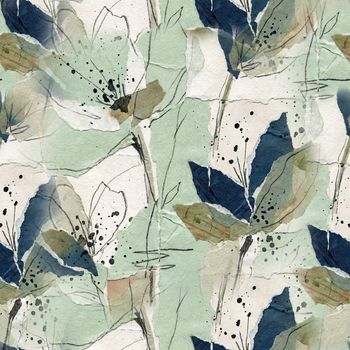 水彩印花华亿平台图片