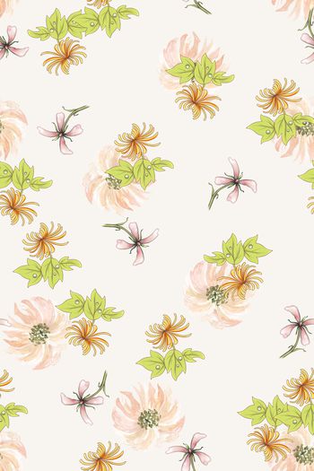 小清新印花华亿平台图片