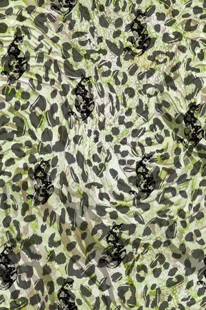 卡通动物印花华亿平台图片