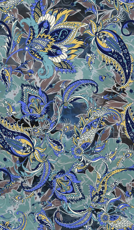 晕染肌理印花华亿平台图片