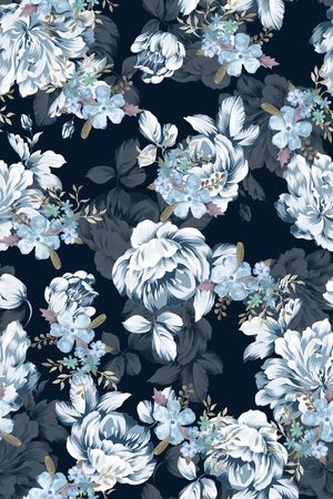 中国风印花华亿平台图片