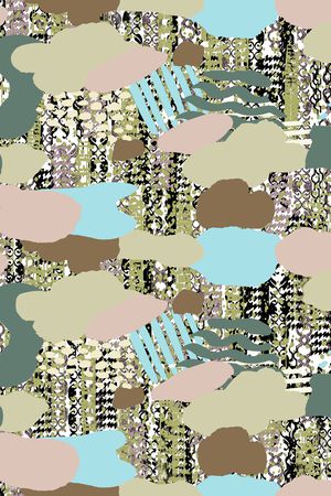 抽象印花华亿平台图片