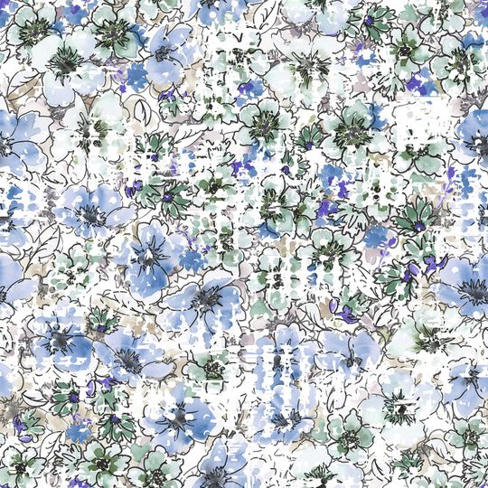 小清新印花华亿平台图片