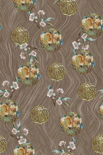 中国风印花华亿平台图片