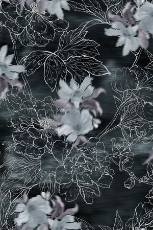 晕染肌理印花华亿平台图片