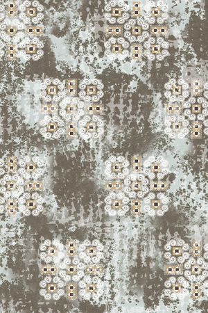 晕染肌理印花华亿平台图片