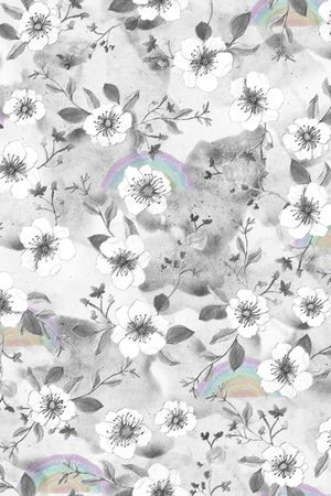 小清新印花华亿平台图片