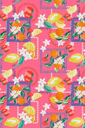 几何印花华亿平台图片