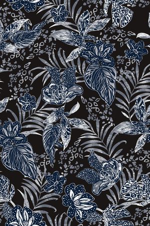 热带华亿平台印花华亿平台图片