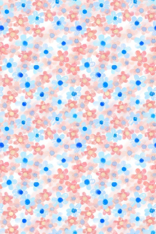 小清新印花华亿平台图片