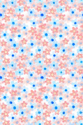 小清新印花华亿平台图片