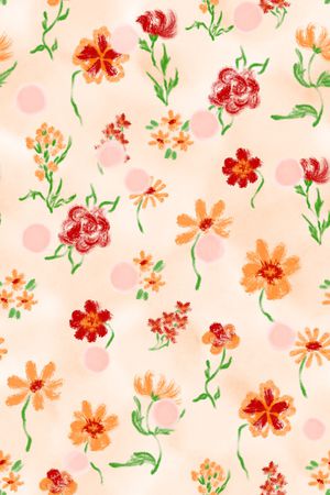 小清新印花华亿平台图片