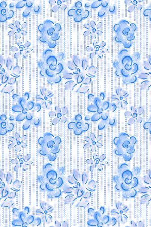 小清新印花华亿平台图片