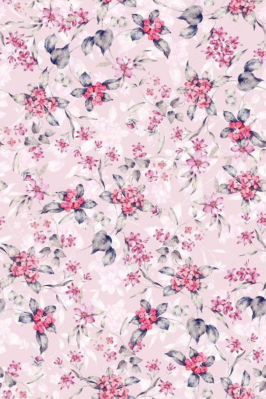 满版散花印花华亿平台图片