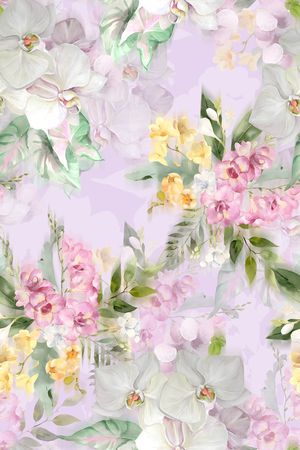 小清新印花华亿平台图片