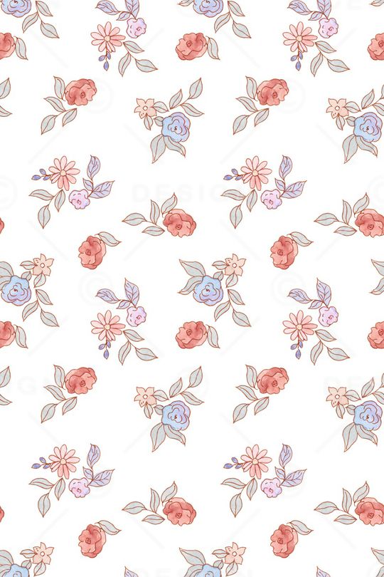 小清新印花华亿平台图片