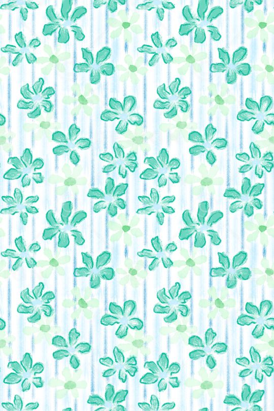 小清新印花华亿平台图片