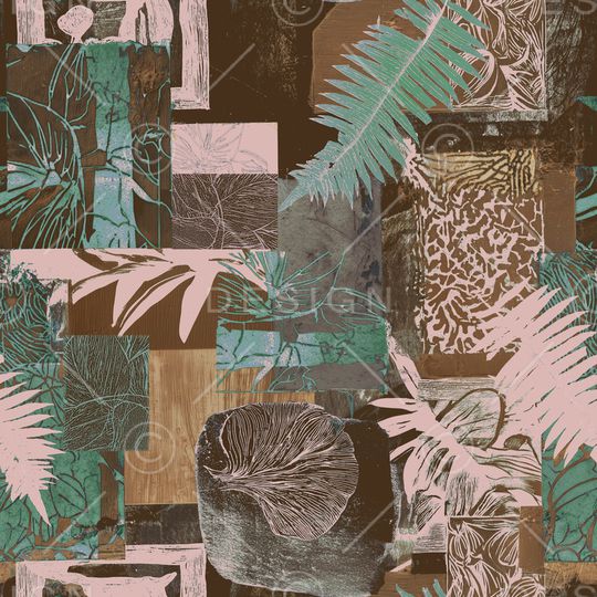 复古印花华亿平台图片