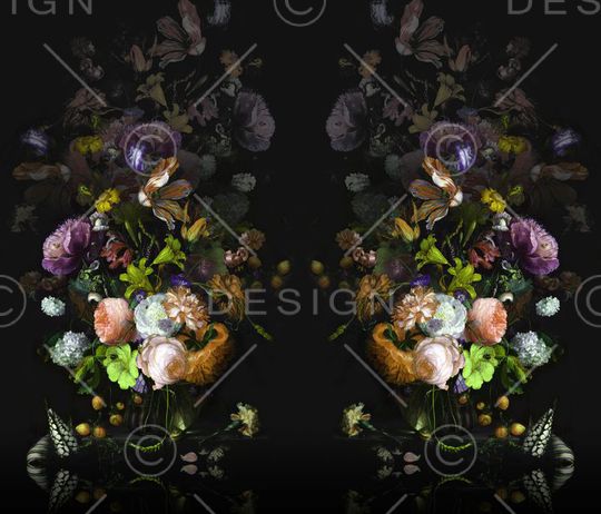 花束印花华亿平台图片