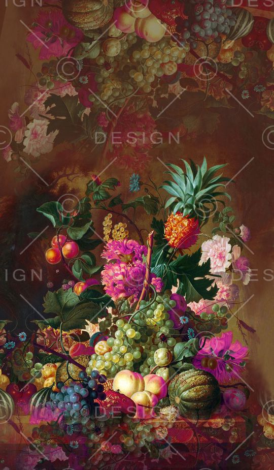 鲜花印花华亿平台图片