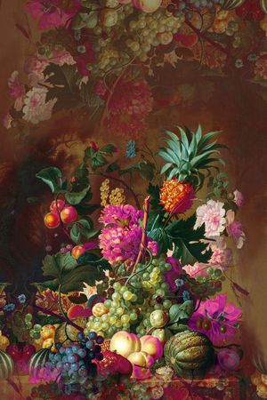 鲜花印花华亿平台图片