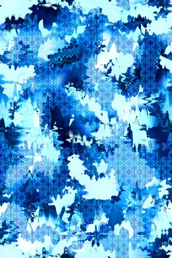 晕染肌理印花华亿平台图片