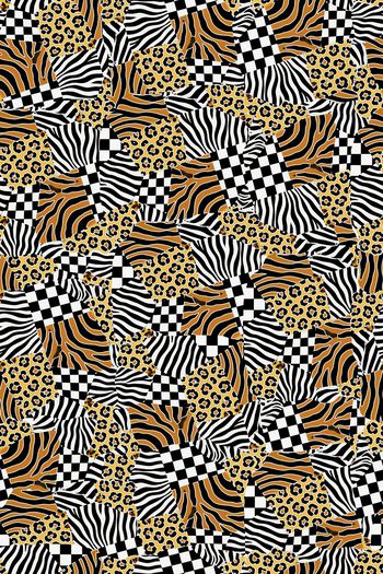 豹纹印花华亿平台图片