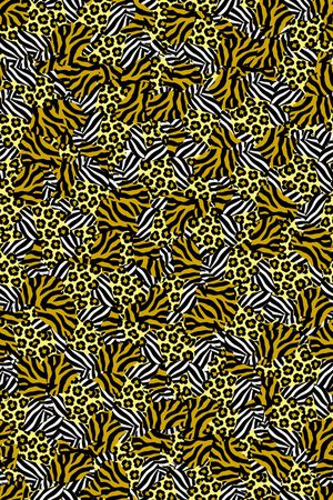 豹纹印花华亿平台图片