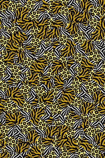 豹纹印花华亿平台图片