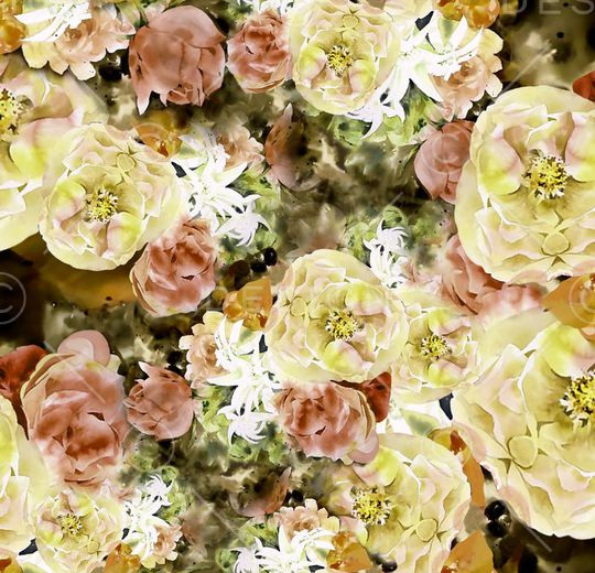 花团锦簇印花华亿平台图片