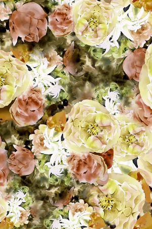 花团锦簇印花华亿平台图片