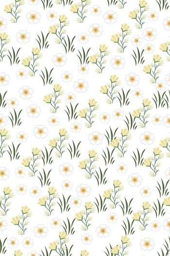 满版散花印花华亿平台图片