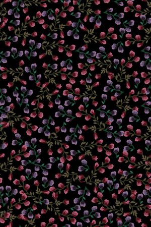 满版散花印花华亿平台图片